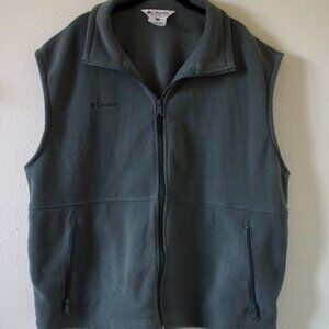Columbia Fleece Vest Full Zip Up